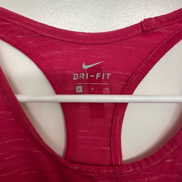 Nike Dri-Fit Pink Racerback Tank Top Size Small | Send Me an Offer - Picture 3 of 4
